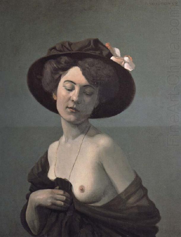 Felix Vallotton Woman in a Black Hat china oil painting image